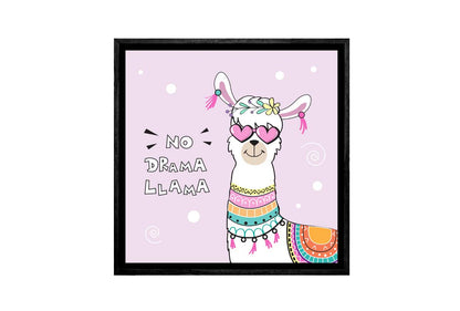 No Drama Llama | Canvas Wall Art Print