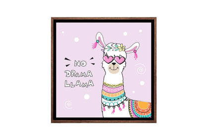 No Drama Llama | Canvas Wall Art Print