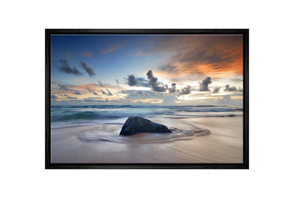 Beach Rock | Canvas Wall Art Print