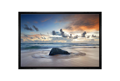 Beach Rock | Canvas Wall Art Print