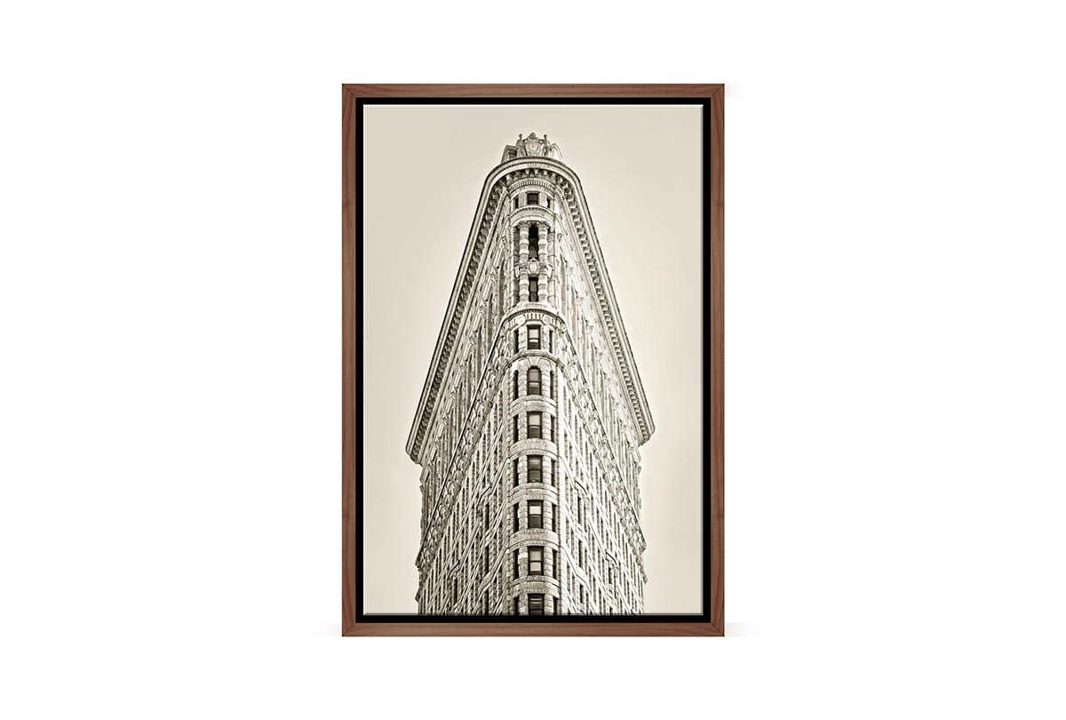 Iron building, NYC, USA | Canvas Wall Art Print
