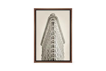 Iron building, NYC, USA | Canvas Wall Art Print