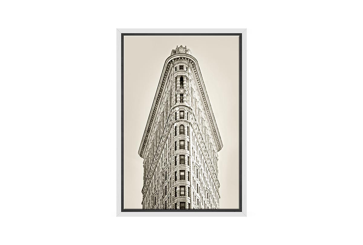Iron building, NYC, USA | Canvas Wall Art Print