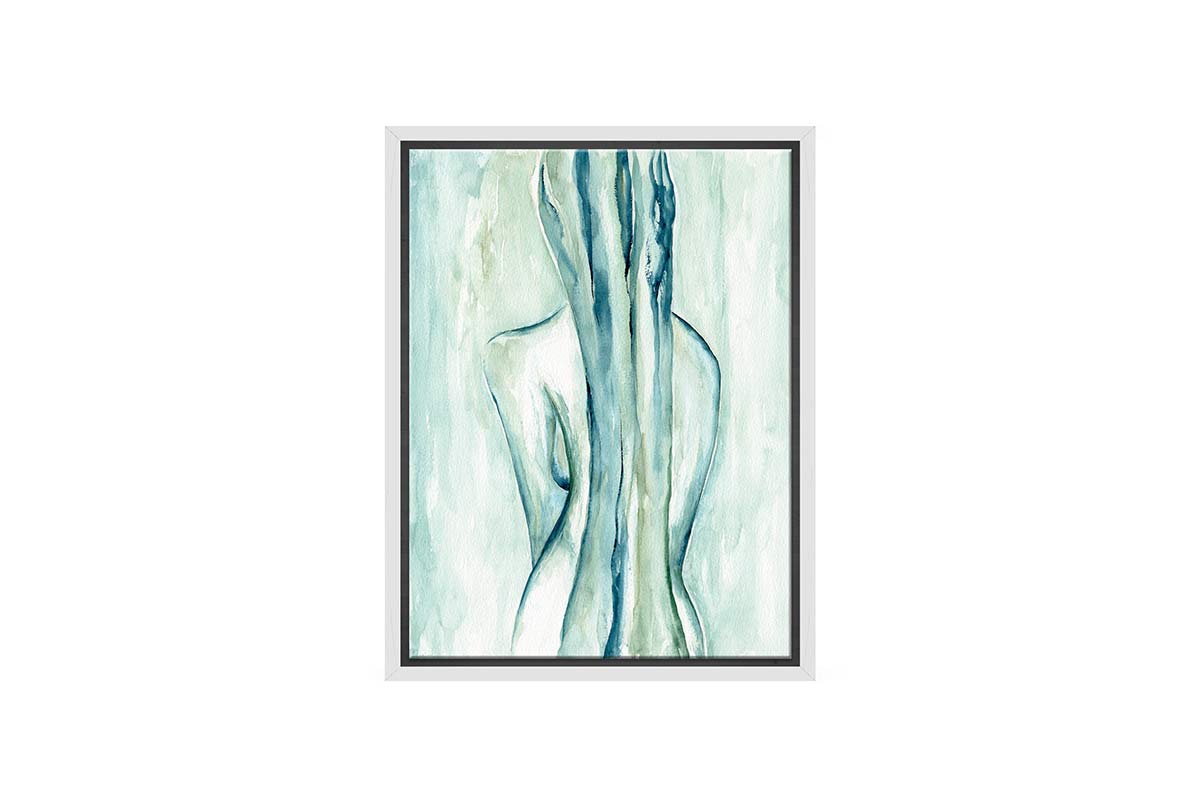 Abstract Female Form | Canvas Wall Art Print