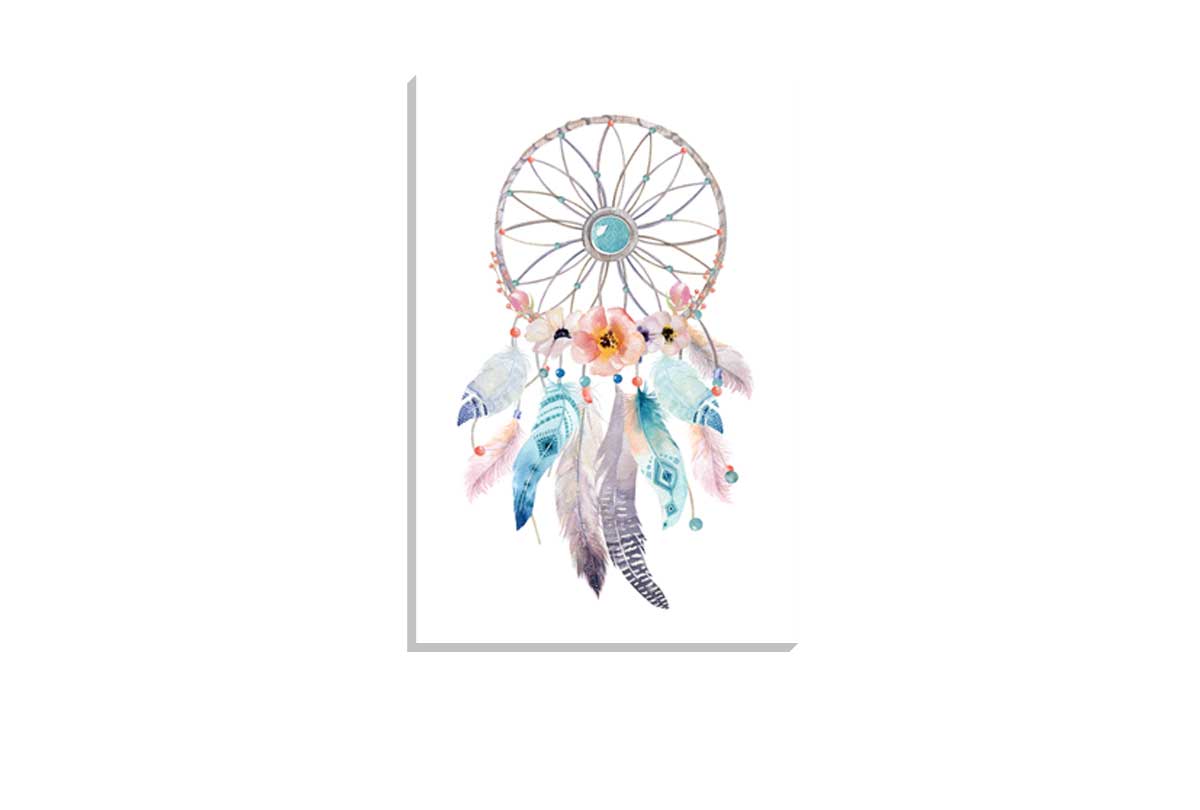 Boho Dreamcatcher 3 | Canvas Wall Art Print