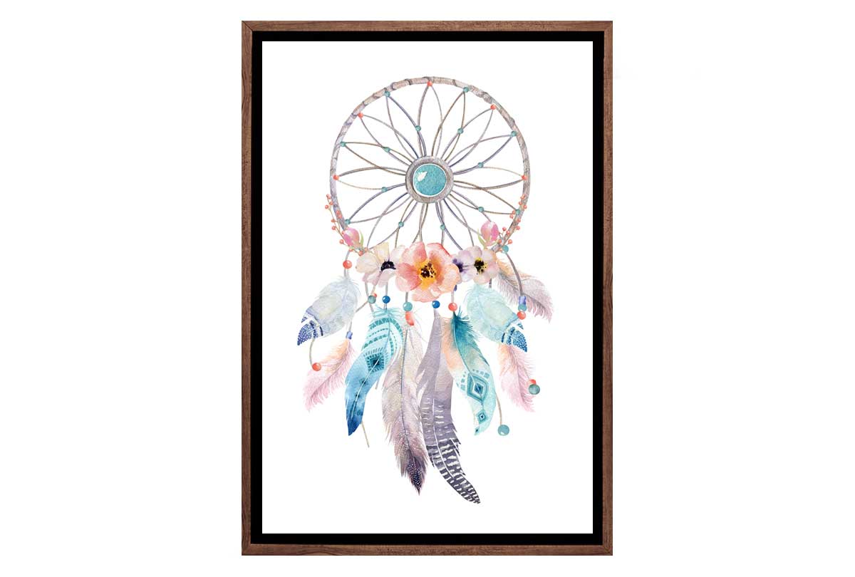 Boho Dreamcatcher 3 | Canvas Wall Art Print