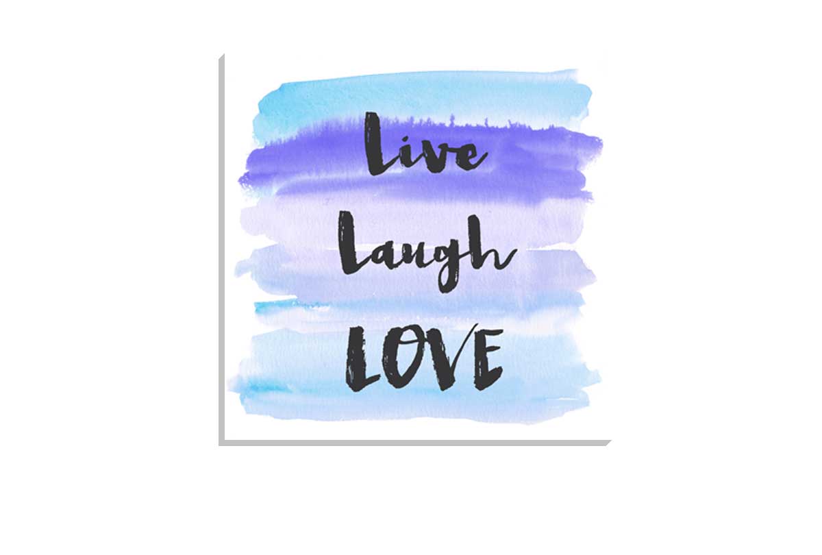 Live Laugh Love | Canvas Art Print