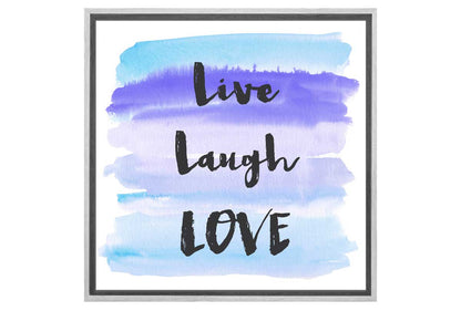 Live Laugh Love | Canvas Art Print
