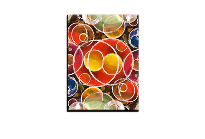 Red Yellow Abstract | Canvas Wall Art Print