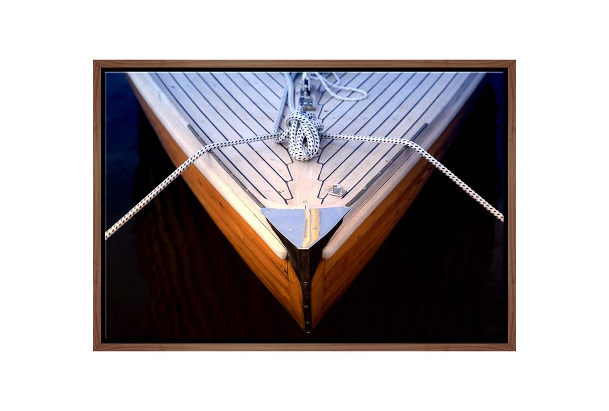 Sail Boat Bow | Canvas Wall Art Print