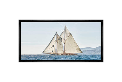 Racing Yacht | Canvas Wall Art Print