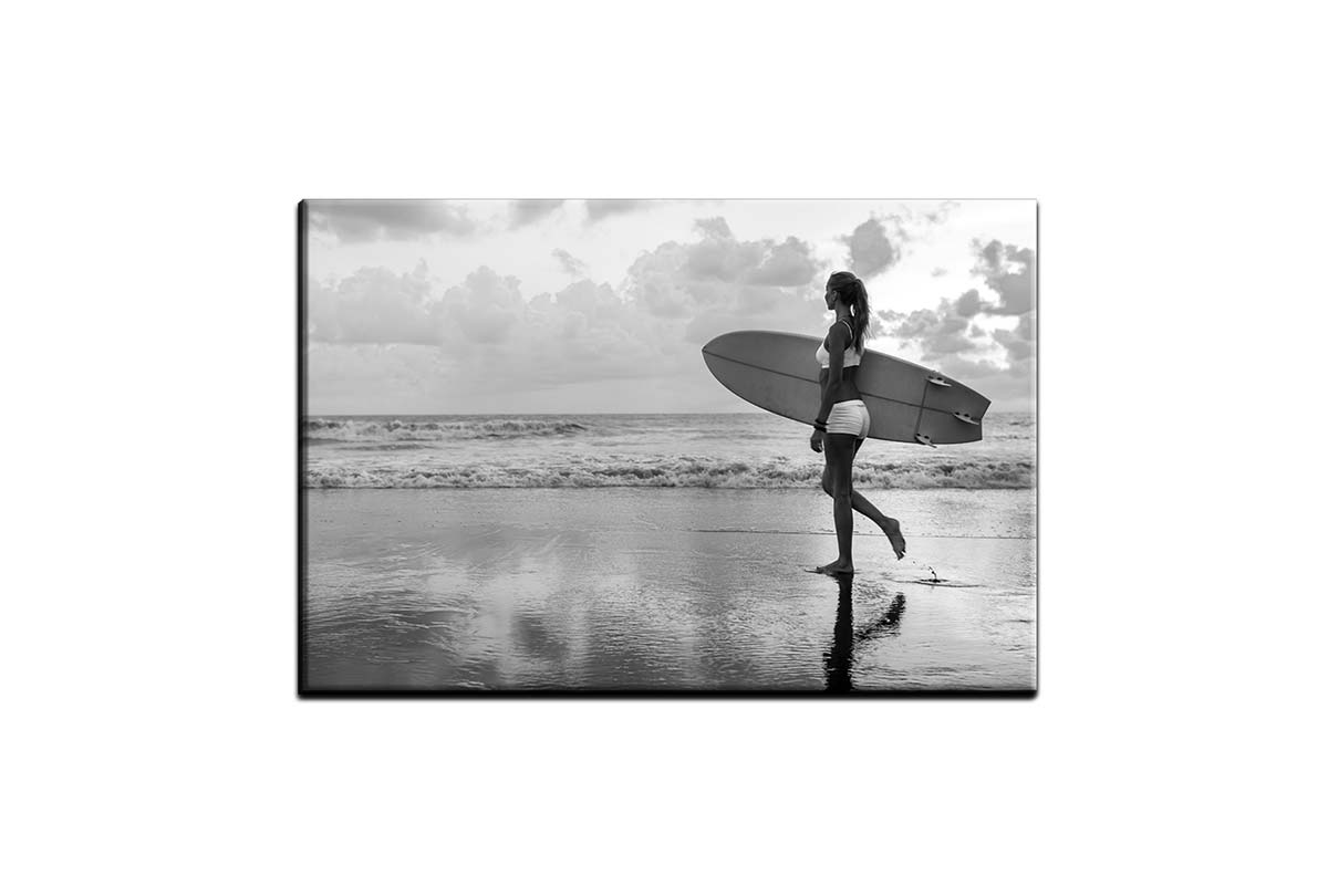Lone Surfer 2 | Canvas Wall Art Print