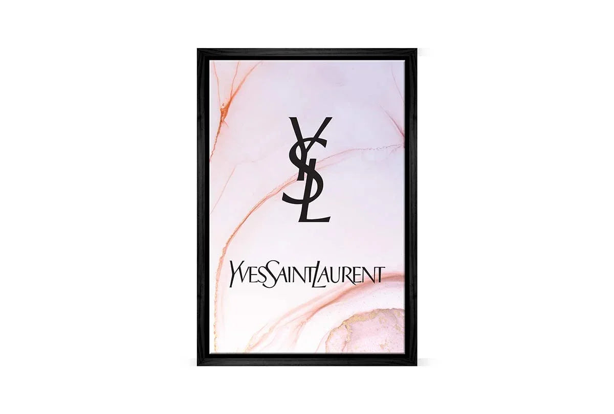 Yves Saint Laurent Fashion Canvas Wall Art Print Final Touch Decor