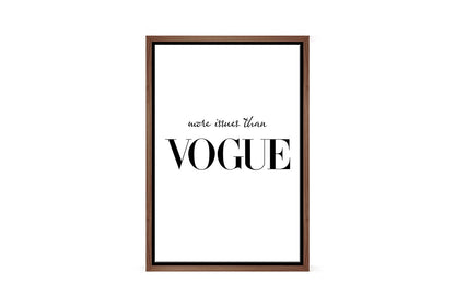 More Issues Than Vogue | Fashion Canvas Wall Art Print