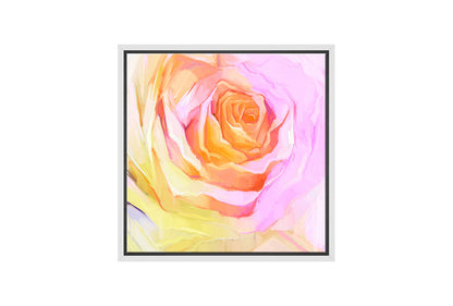 Watercolour Rose Bud | Flower Wall Art Print