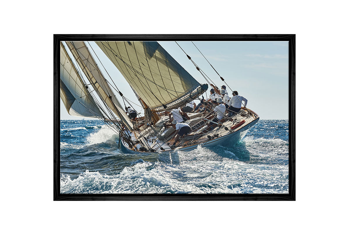 Racing Yacht | Boat Wall Art Print