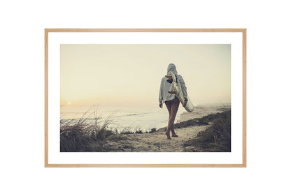 Surf Girl 2 | Wall Art Print