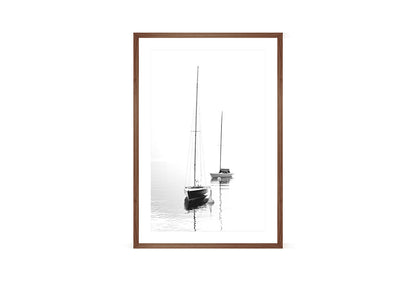 Boats on Calm Water | Wall Art Print