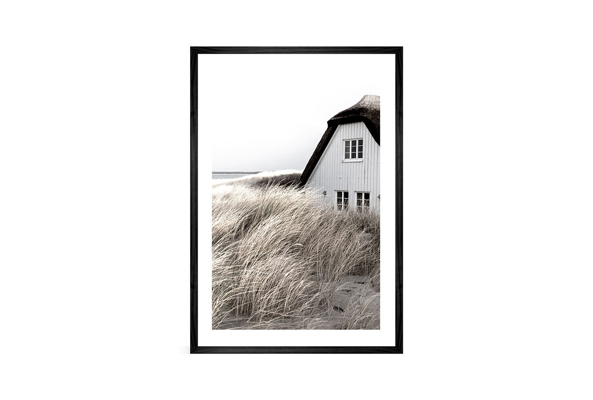 Fishing Cottage | Wall Art Print