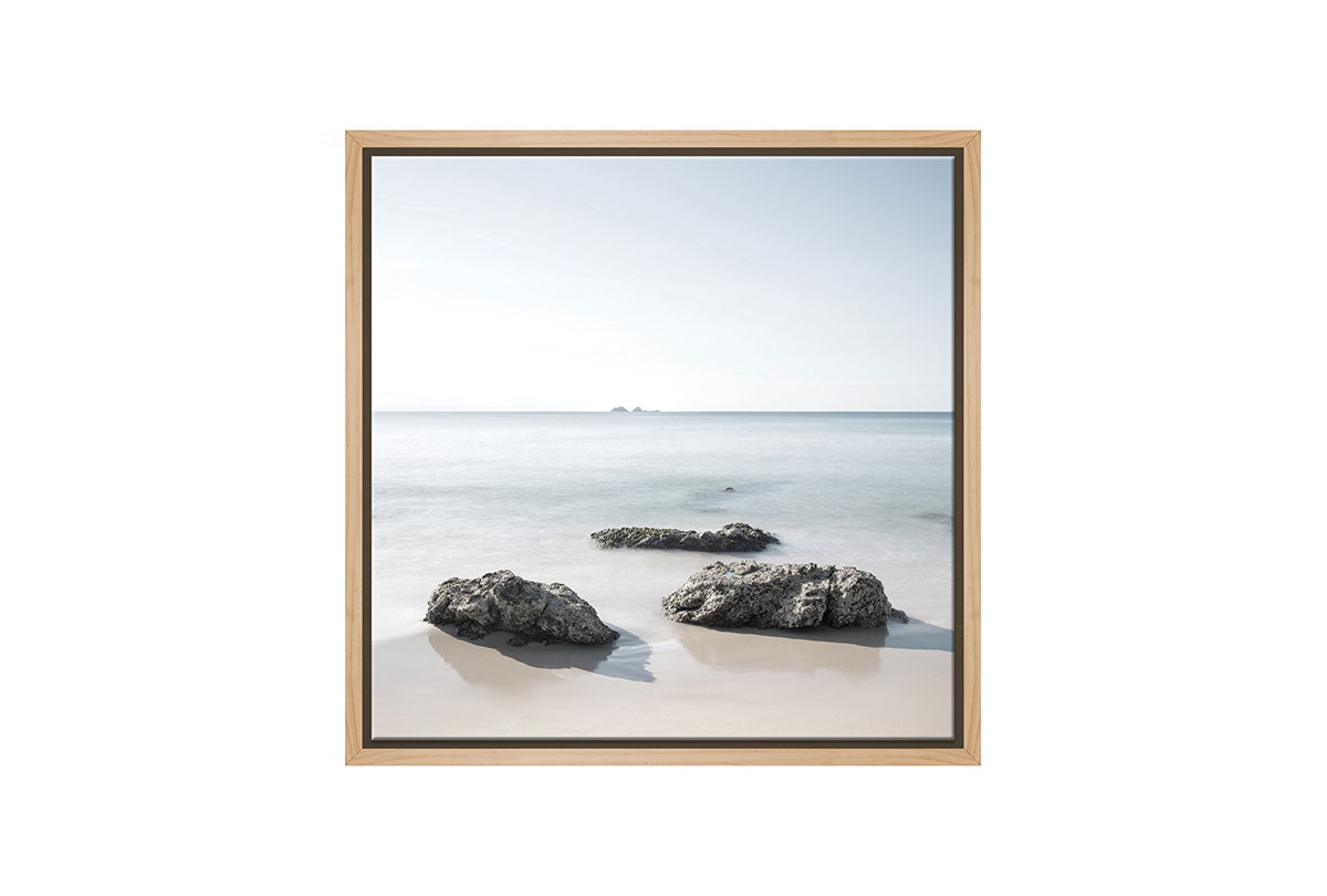 Wategos Beach Rocks | Wall Art Print