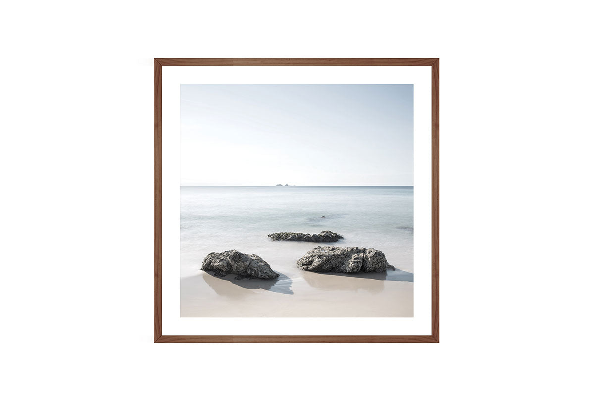 Wategos Beach Rocks | Wall Art Print