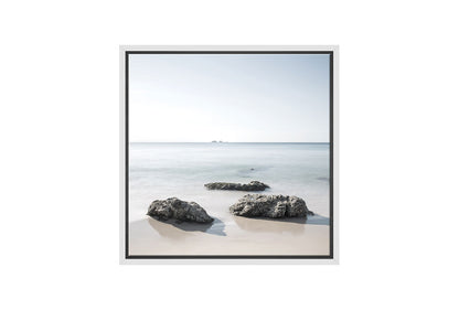 Wategos Beach Rocks | Wall Art Print