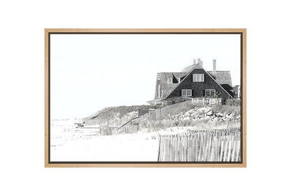 Hamptons Beach House | Wall Art Print