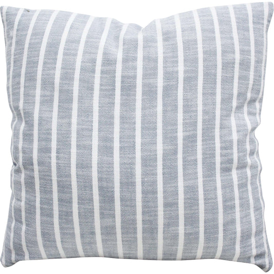 Cushion Harbour Strip Light Blue - 50x50cm