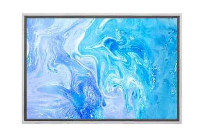 Blue Abstract 3 | Canvas Wall Art Print