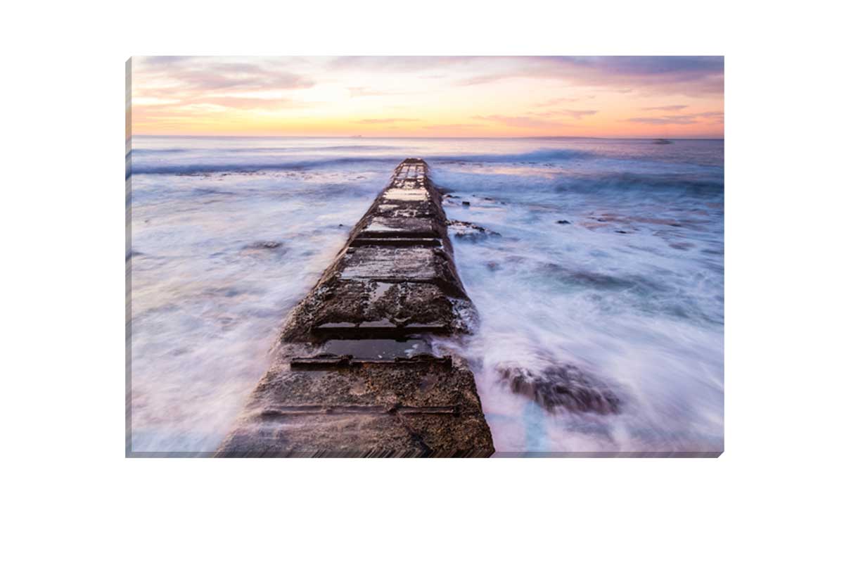 Ocean Sunset | Beach Wall Art Print