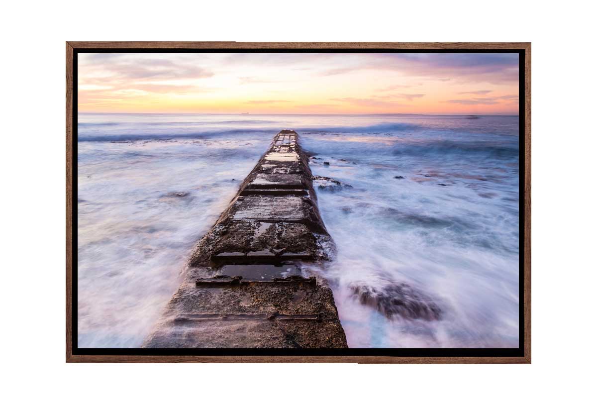 Ocean Sunset | Beach Wall Art Print