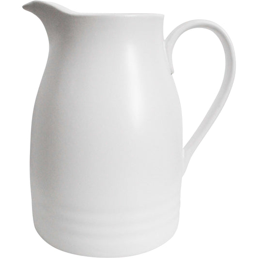 White Ceramic Jug Grove