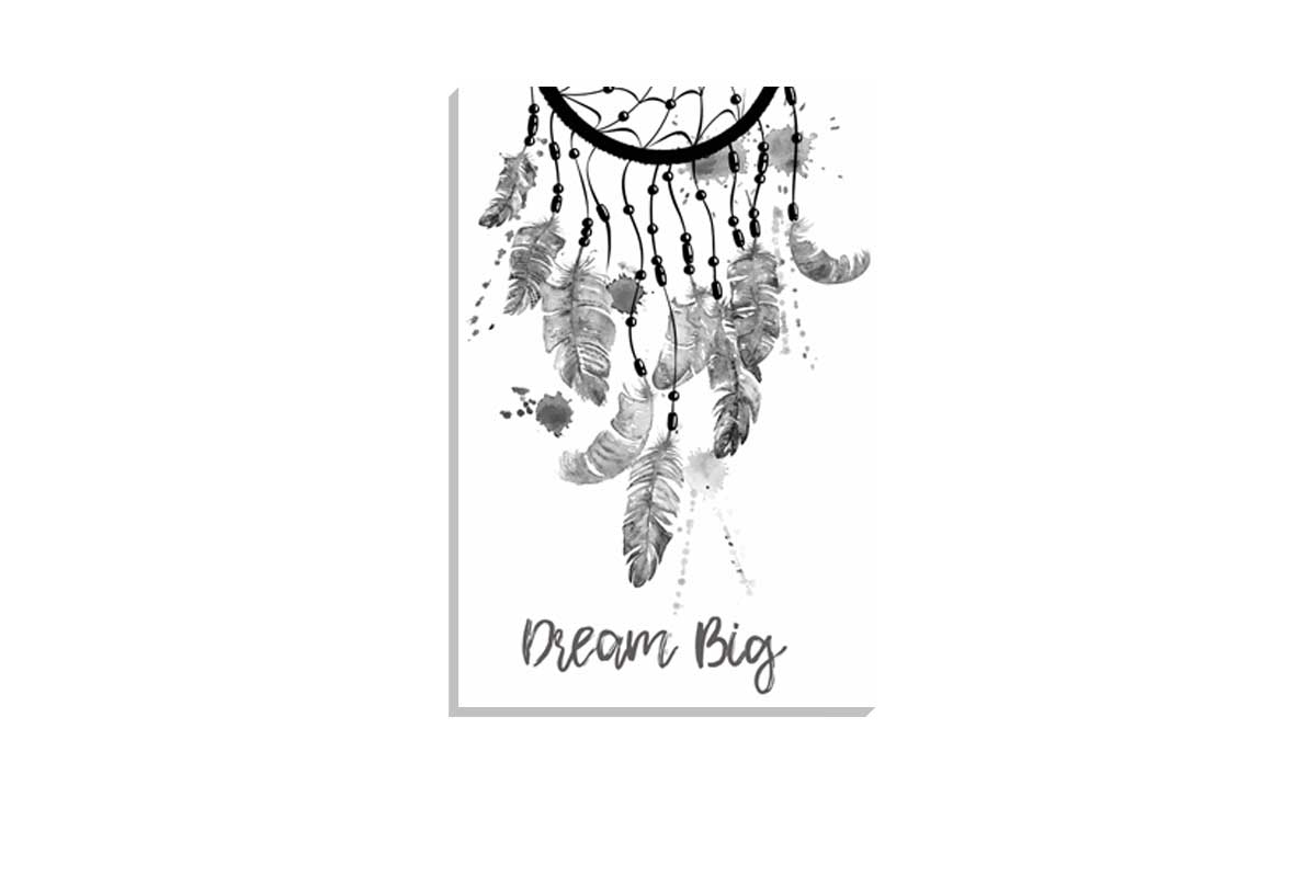 Dream Big | Dreamcatcher Wall Art Print