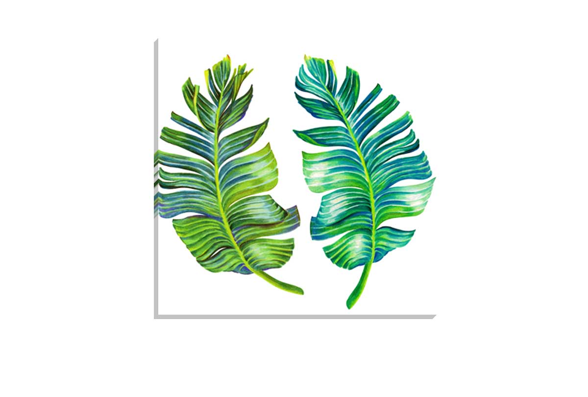 Tropical Leaves 2 | Wall Art Print