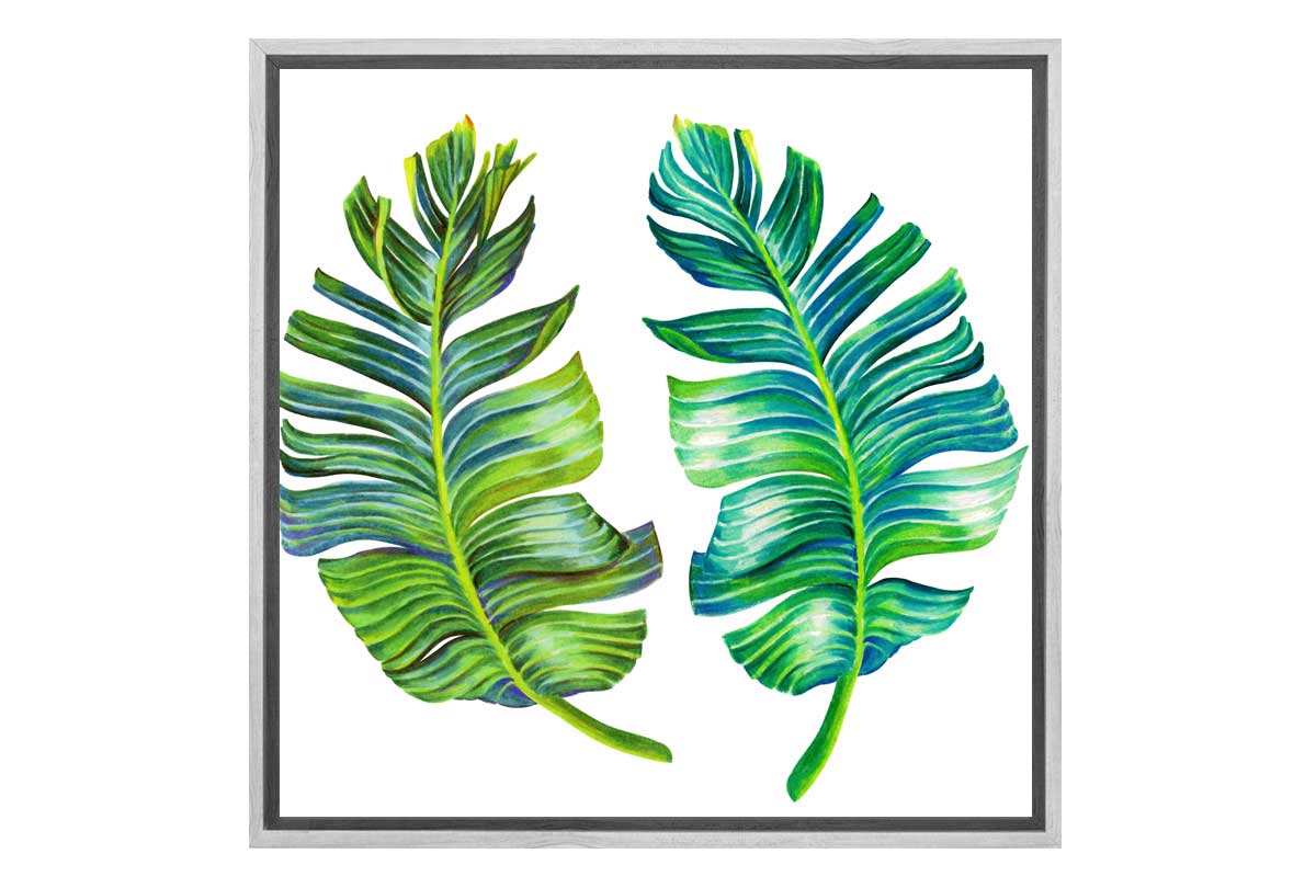 Tropical Leaves 2 | Wall Art Print