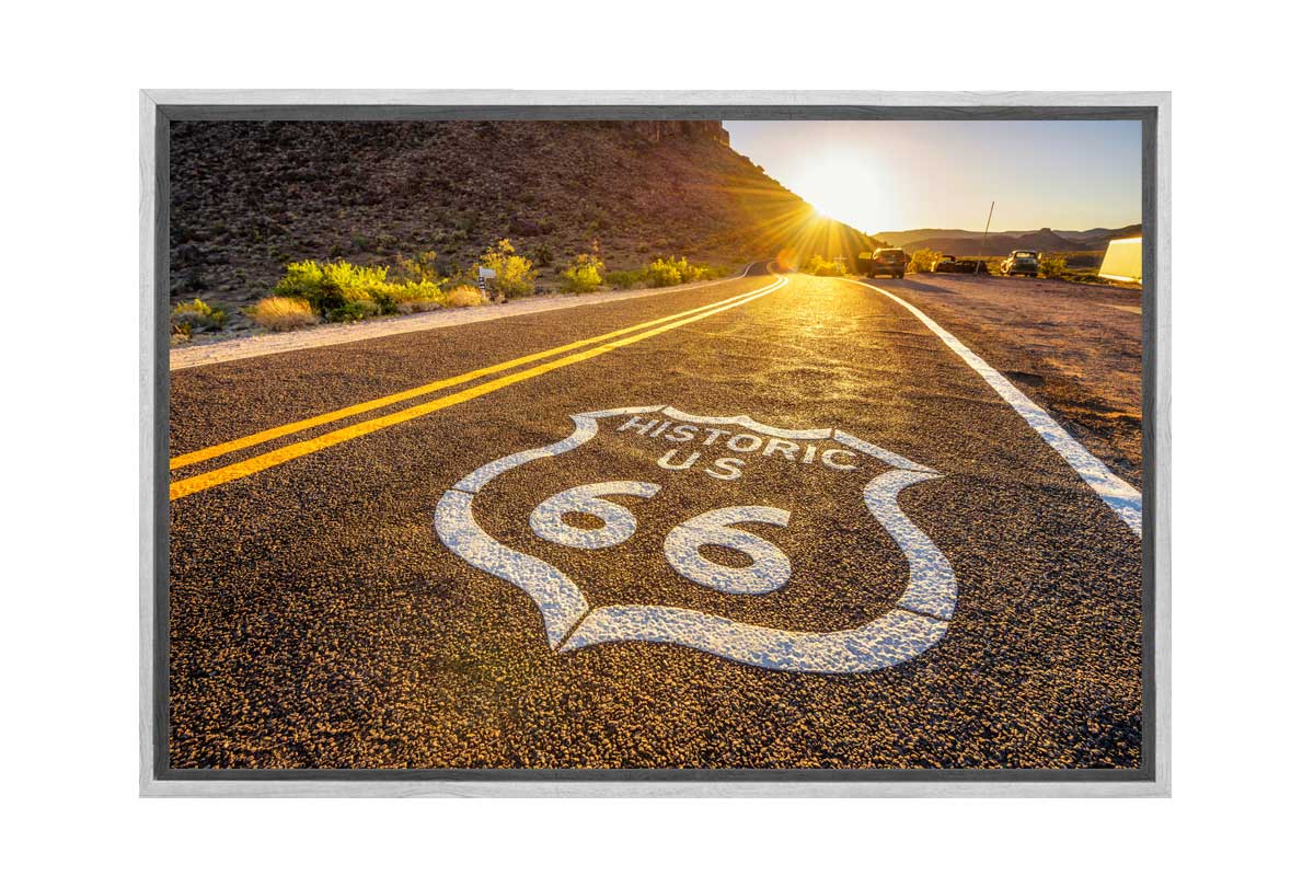 Route 66, USA | Travel Wall Art Print