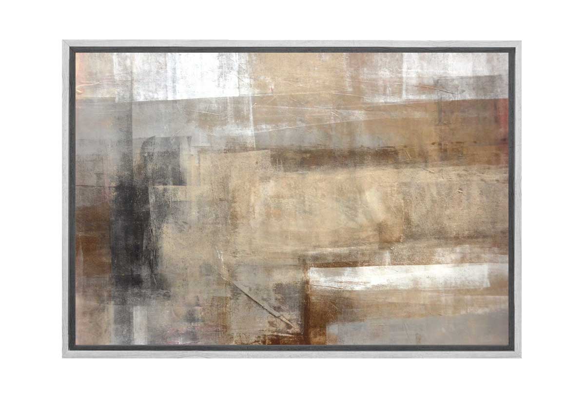 Brown Abstract | Canvas Wall Art Print