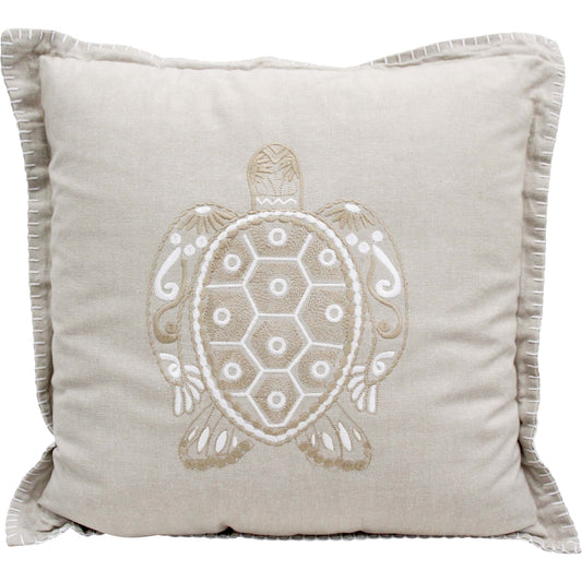Cushion Turtle Natural - 46 x 46cm