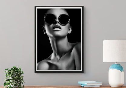 Monochrome Muse | Fashion Wall Art Print