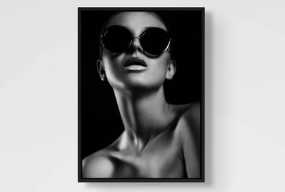 Monochrome Muse | Fashion Wall Art Print