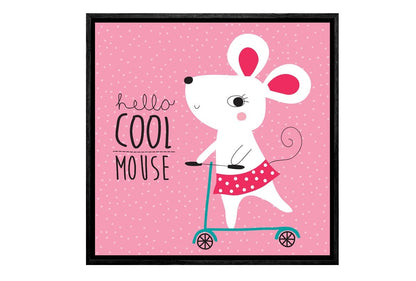 Cool Mouse | Canvas Wall Art Print