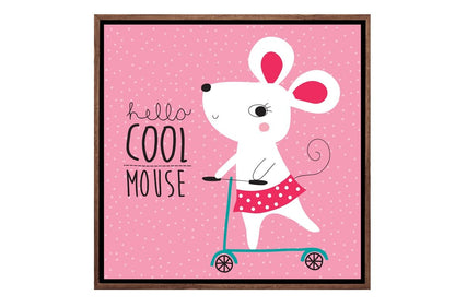 Cool Mouse | Canvas Wall Art Print