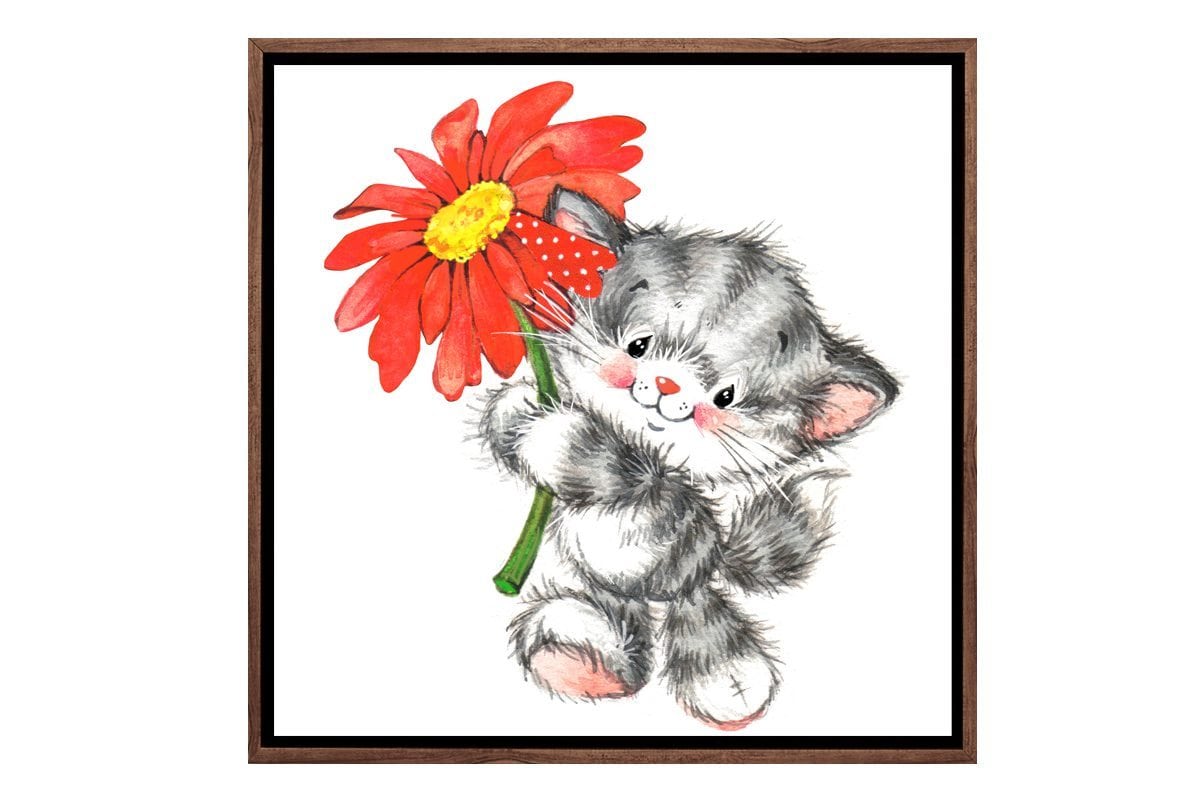 Cute Kitty | Canvas Art Print