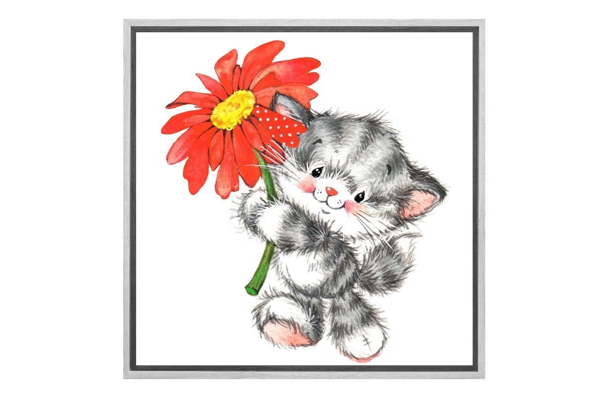 Cute Kitty | Canvas Art Print