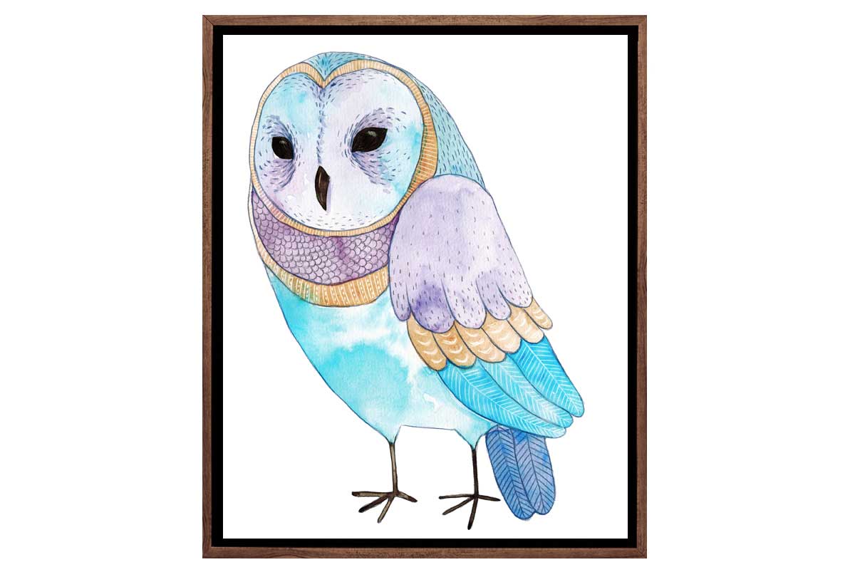 Pretty Owl 2 | Canvas Art Print