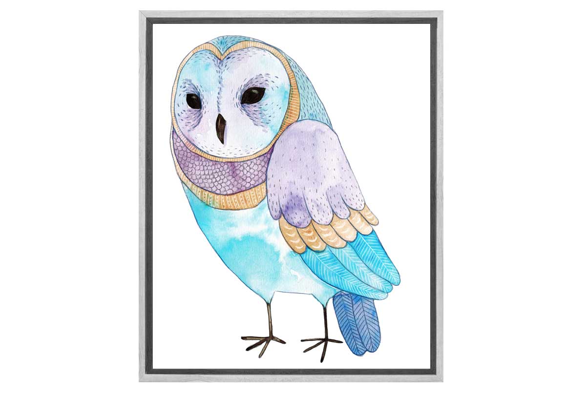 Pretty Owl 2 | Canvas Art Print