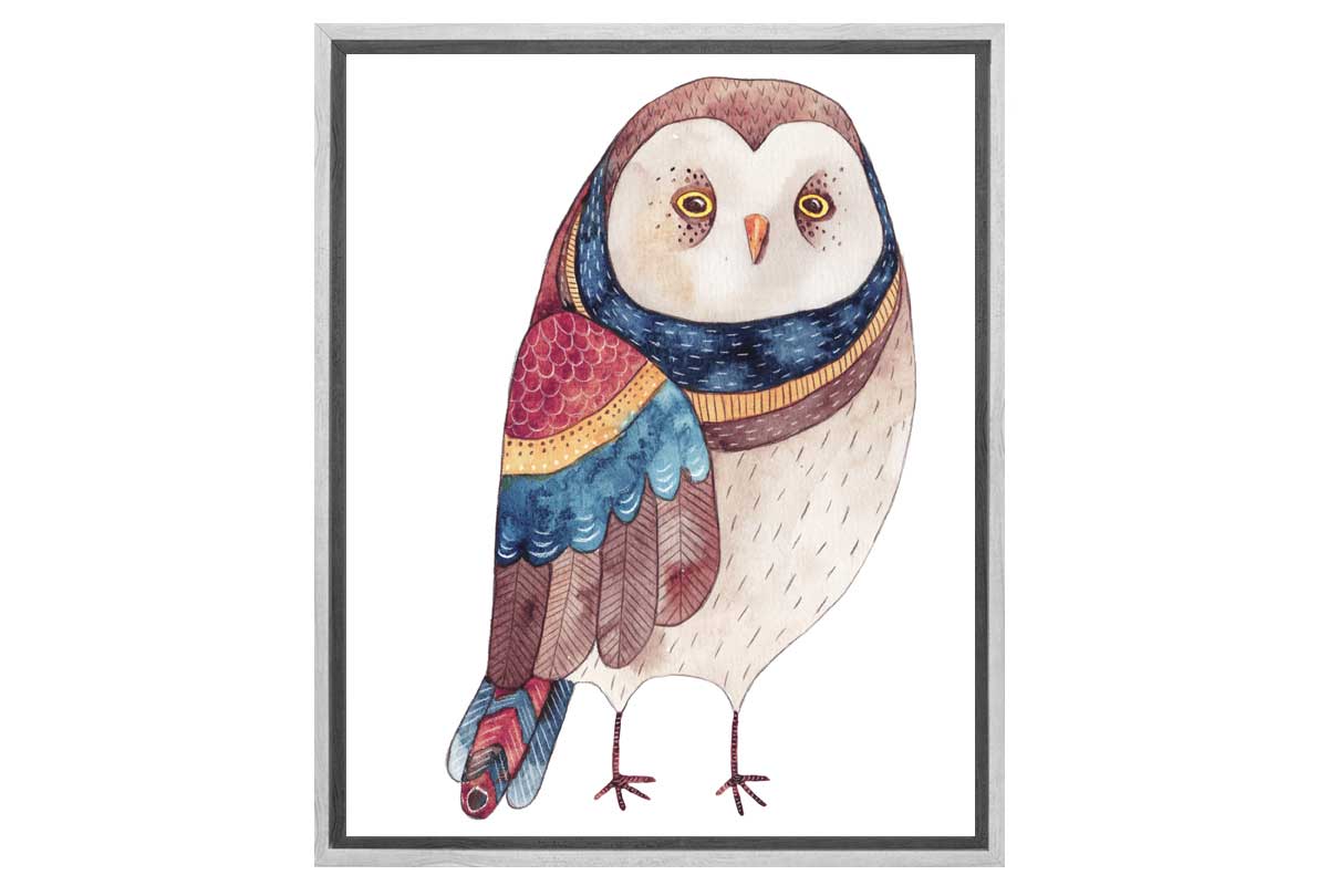 Pretty Owl 3 | Canvas Art Print