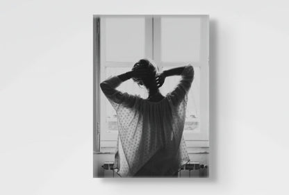 Quiet Morning l Black and White Fashion Wall Art Print