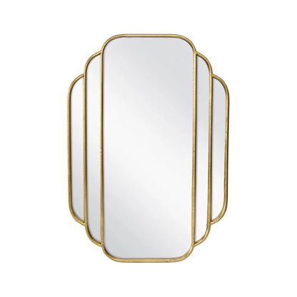 Art-Deco Fan Mirror 63.5x2.5x90cm