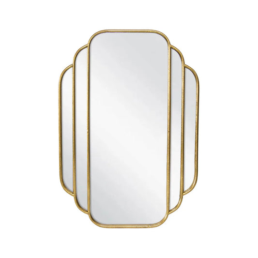 Art-Deco Fan Mirror 63.5x2.5x90cm